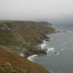 The cliffs south towards Land's End