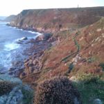 The cliffs north towards Cape Cornwall